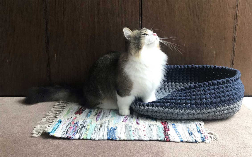 洗える手編みベッド6種