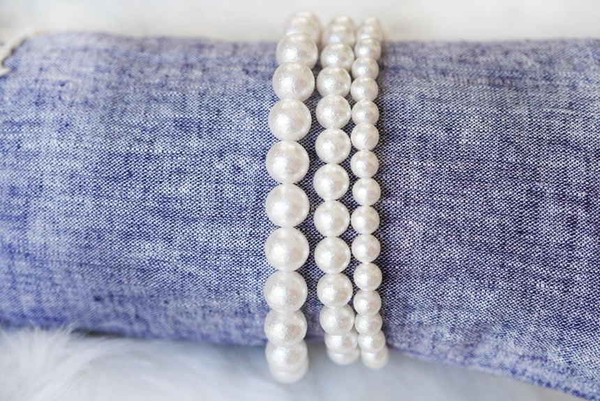 猫用パール首輪3種