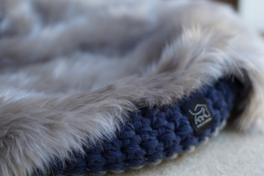 エコファーブランケット グレージュ