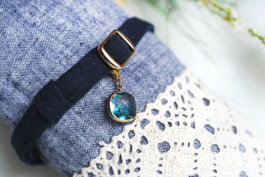 グリーンのシャネルストーン