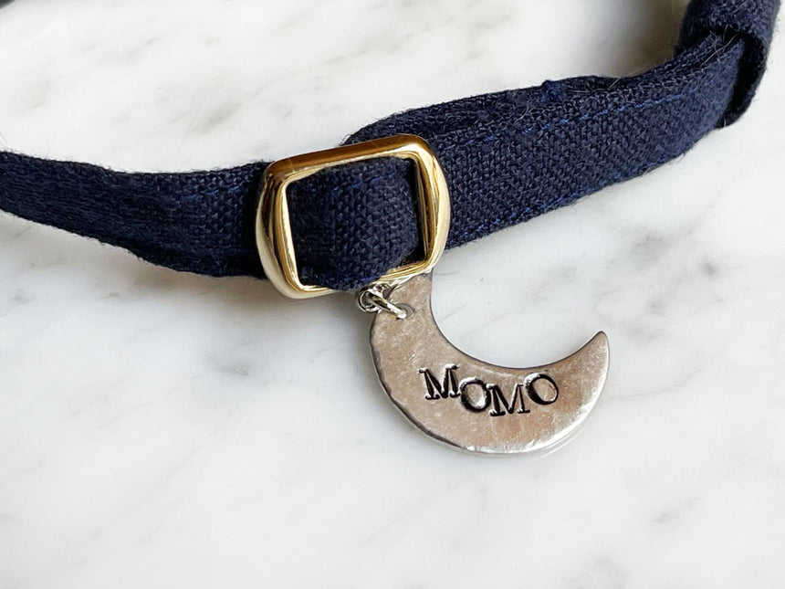 三日月型迷子札