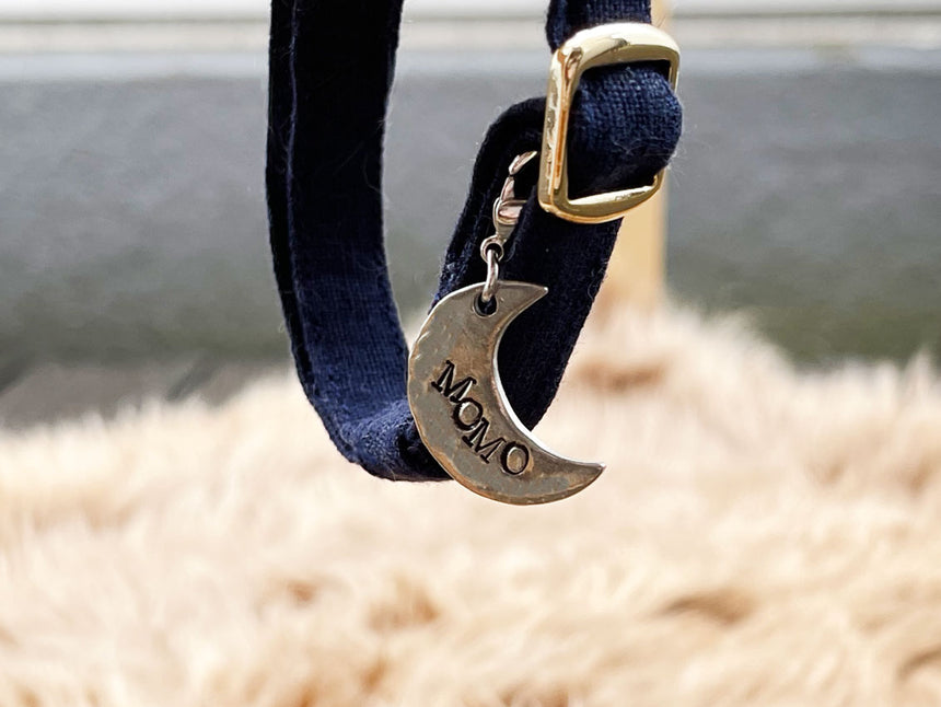 三日月型迷子札