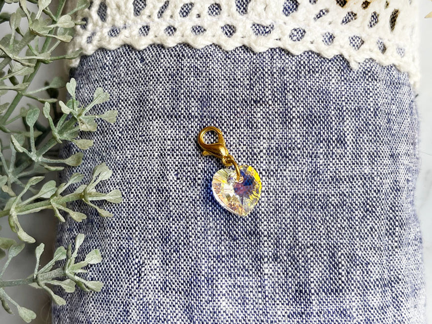 スワロフスキーのハート