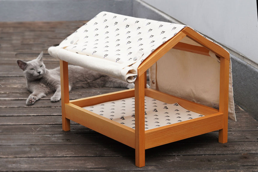 NEKO HOUSE ーミントデザインズ コラボ スケルトンハウス用