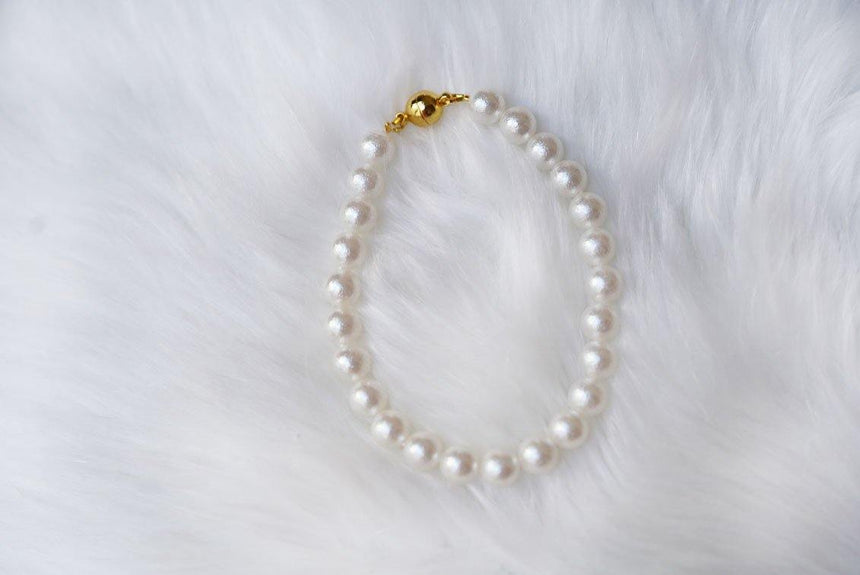 猫用パール首輪6mm